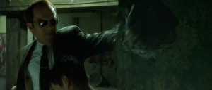 Hugo Weaving as Agent Smith in The Matrix (1999)