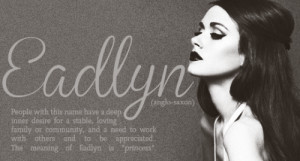 the selection characters