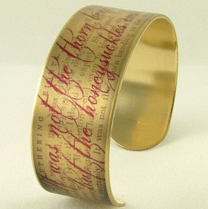 Heights Quote - Emily Bronte Literary Classic - Cathy and Heathcliff ...