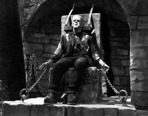 Frankenstein (Boris Karloff in The Bride of Frankenstein)