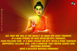 Gautama Buddha Wallpaper With Quotes In Hindi Picture SMS 28098
