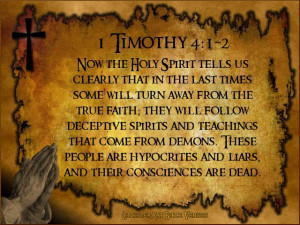 Timothy 4:1-2 Authorized (King James) Version (AKJV) 4 Now the ...