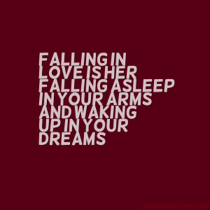 Falling in Love Is