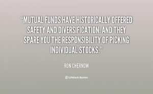 Mutual funds have historically offered safety and diversification. And ...