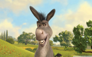 Donkey+from+shrek+smiling