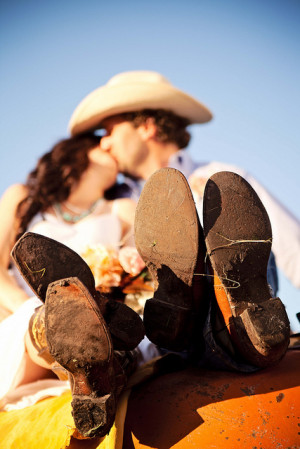 ... brunette, country, cowboy, cowgirl, cute, dirty, hat, kissing, mud, or