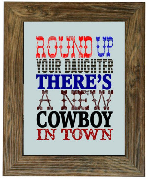 printable little cowboy nursery quote art print by digiartprints $ 5 ...