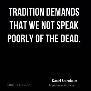 Daniel Barenboim Death Quotes