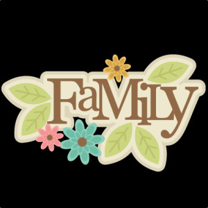 Family Title SVG cut file family scrapbook title family svg cut file ...
