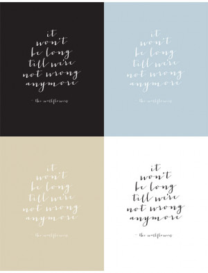 The Wallflowers Quote Free Printable