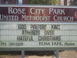 God Prefers Kind Atheists