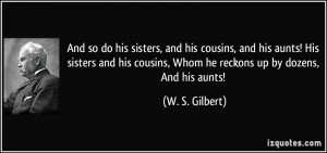 Cousins And Sisters Quotes And so do his sisters,