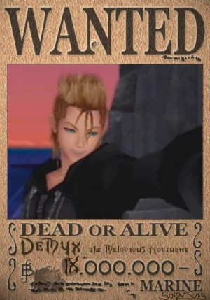 Demyx Time Poster Pharaohdeli