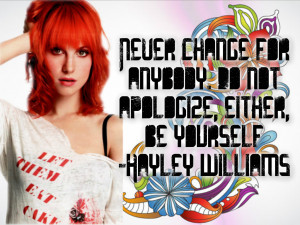 Hayley Williams Quote by SweetHeart1999