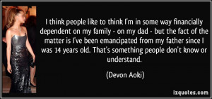 More Devon Aoki Quotes
