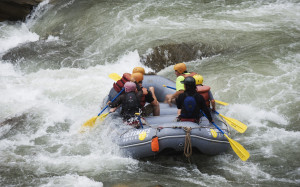 White water rafting, Bhote Kosi River Nepal