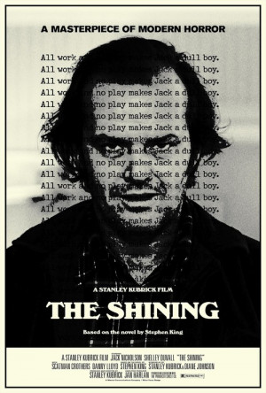 The Shining - Stanley Kubrick - Jack Nicholson , Shelley Duvall , 1980