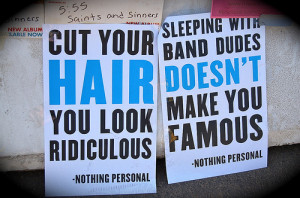 all time low, cut ur hair, nothing personal, quote, text - inspiring ...