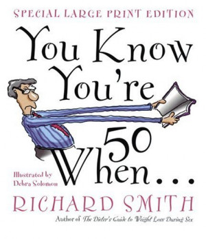 You Know You're Fifty When - Book -