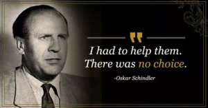 Oskar Schindler . . . and his list.