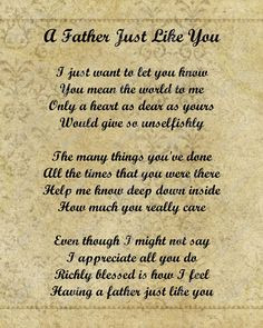 Father's Day Quotes And Poems | ... fathers day Poem Happy Fathers Day ...