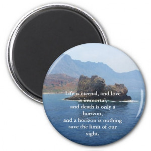 Inspirational Grieving Quote for Healing Fridge Magnet