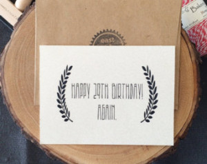 HAPPY 29th BIRTHDAY AGAIN! birthday card by eastPLUSliberty ...