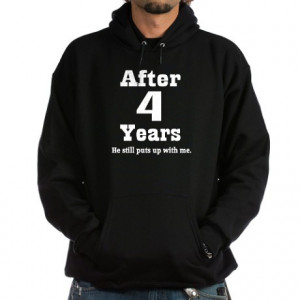 4th anniversary funny quote hoodie dark jpg color black amp height 460
