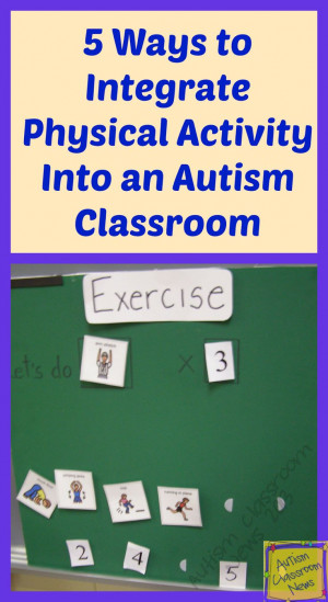 ... Physical Activity into an Autism Classroom: Student, Education Teacher