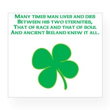 Ancient Ireland Celtic Quote Wine Label for