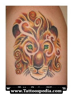 lion55 Lion Tattoo Design 55