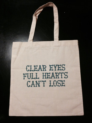 Image of Clear Eyes Full Hearts Can't Lose Friday Night Lights Tote ...