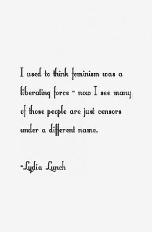 used to think feminism was a liberating force - now I see many of ...