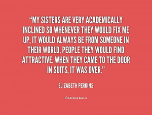 Quotes by Elizabeth Perkins