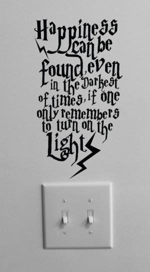 ... of times if one only remembers to turn on the light # dumbledore