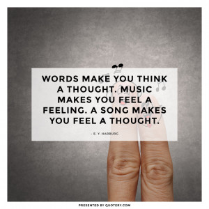 words make you think a thought