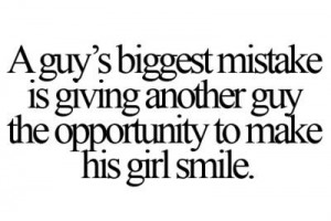 girl, guy, mistake, smile, text