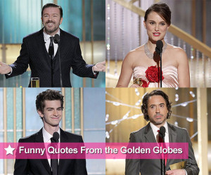 Best Quotes From 2011 Golden Globe Awards Show