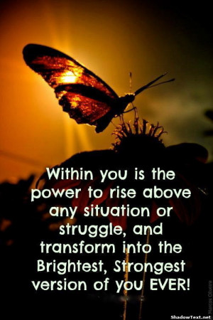 The Brightest, Strongest You