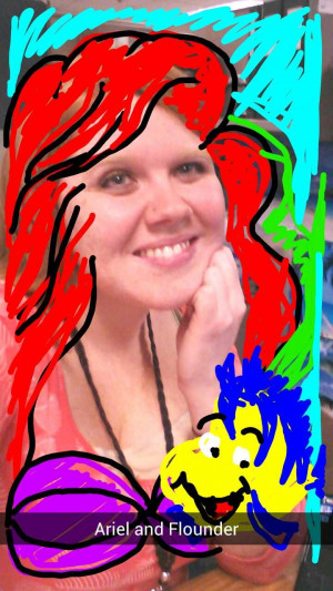 The Little Mermaid #snapchat