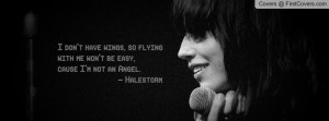 not an Angel - Halestorm Profile Facebook Covers