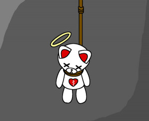 the sad teddy bear II by shy-girl18