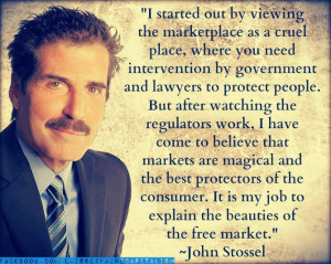 john stossel explain the free market