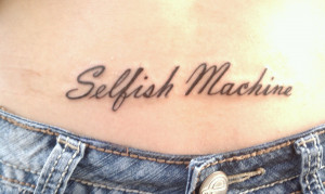 tatummichelle:My Pierce the Veil “Selfish Machine” tattoo. Done a ...