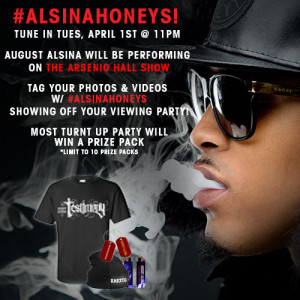 August Alsina Will Be On The Arsenio Hall Show Tomorrow!