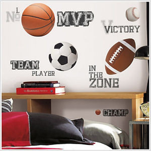 All-Star-SPORTS-SAYINGS-and-balls-wall-stickers-24-decals-soccer ...