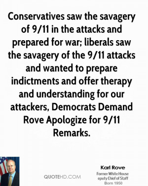 Conservatives saw the savagery of 9/11 in the attacks and prepared for ...