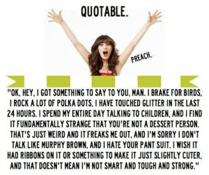 new girl - love this quote!