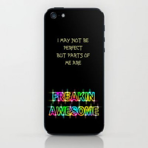 Freakin Awesome iPhone & iPod Skin by Alice Gosling - $15.00 Available ...