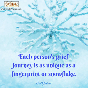 Each Person’s grief journey is as unique as a fingerprint or ...